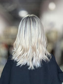 Peluca Chloe de 16" anudada a mano