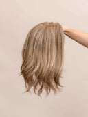 Pecan 14" Lace Topper