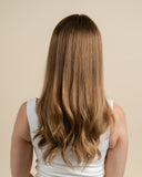 GL3705 20" Echthaar-Spitzentopper, dunkelblond
