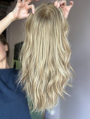 Gisele Topper de seda de 18 pulgadas