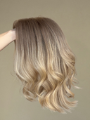 Tupé de encaje Pearl de 12"