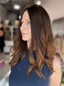 Persia 18" | Human Hair Silk Topper