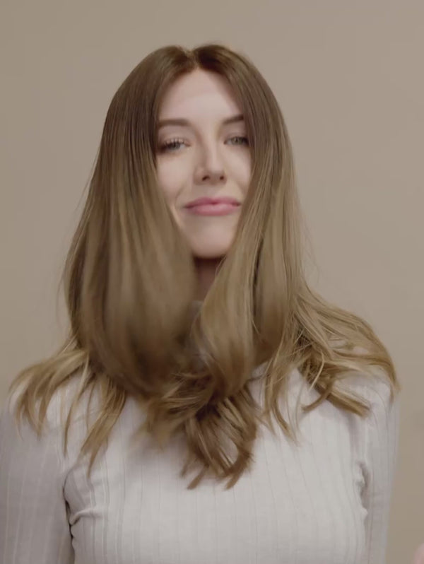 Sydney 18″ | Brunette Human Hair Wig