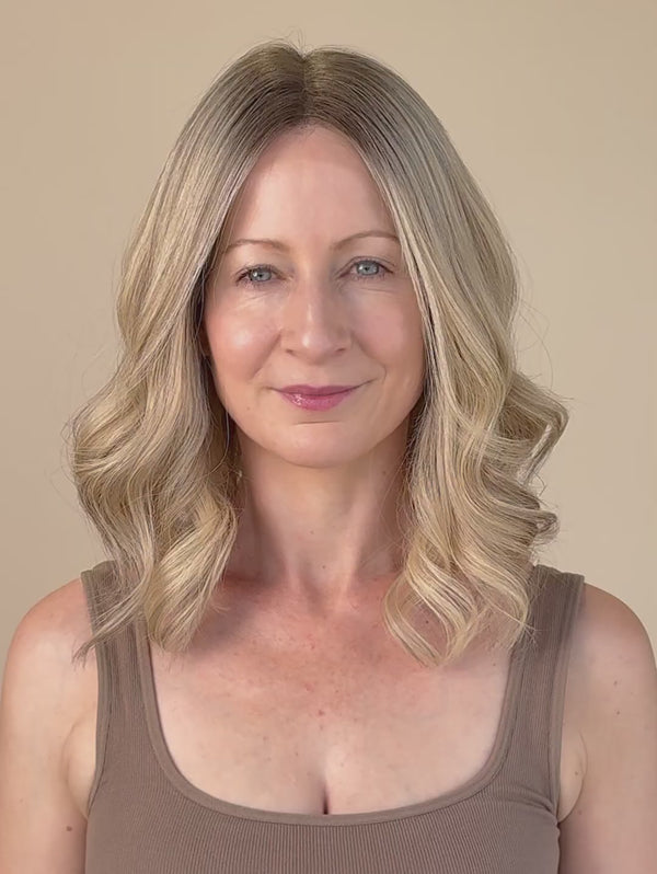 Chloe 14″  Fully Hand Tied Human Hair Wig