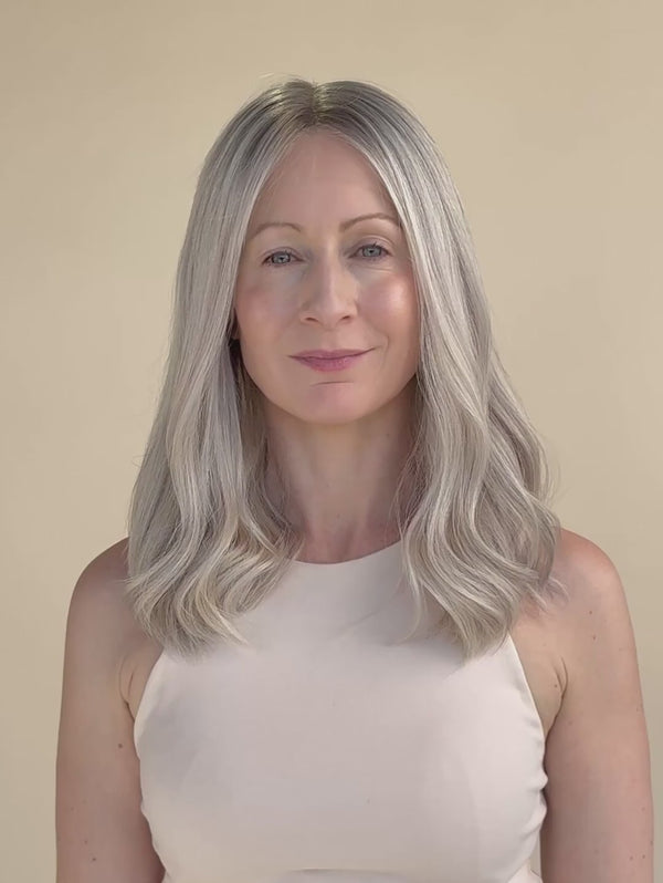 Luna 18″  Blonde Human Hair Wig