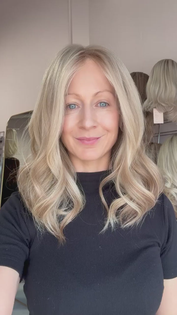 Bondi 16" | Fully Hand Tied Human Hair Wig