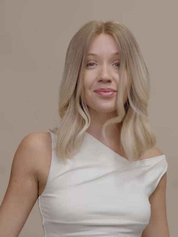 Sandy 16” | Blonde Human Hair Wig